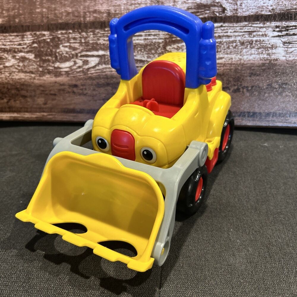 Fisher-Price Little People Bulldozer Construction Vehicle Yellow B9189 2003